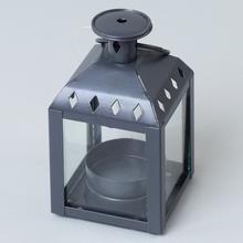 LAMPÁŠ KOV MAT.SIVÝ 7x7x11cmm - FLORASYSTEM