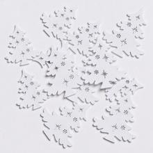 DREVENÉ STROMČEKY BIELE S/12 3,9x4,5CM 3x3,5CM - FLORASYSTEM