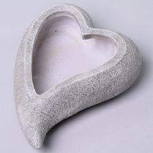 AKCIA! OBAL SRDCE 22x18x8CM POLYRES - FLORASYSTEM