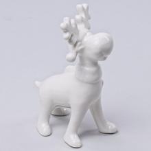 JELEŇ BIELY PORCELÁN 8,4x5,8x12,8CM - FLORASYSTEM