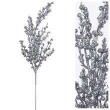 KONÁR BOBULE STRIEBORNÉ 44CM - FLORASYSTEM