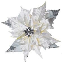 POINSETTIA CLIP CR-01 BÍLÁ 20CM - FLORASYSTEM
