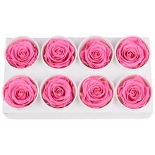 Ruža preparovaná 5cm BABY PINK /ks - FLORASYSTEM