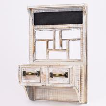 OBAL DREVO POLICA BIELA 25x13x38CM - FLORASYSTEM