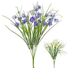 Umělé květy krokus v kytici, 40 cm.