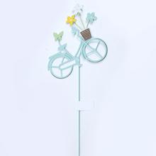 ZÁPICH BICYKEL KOV MODRÝ 18x55CM - FLORASYSTEM