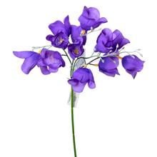 Umělé květy zvoneček fialový 35 cm.