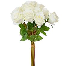 KYTICA RUŽA BIELA 40cm - FLORASYSTEM