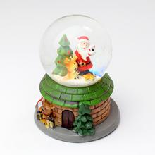 Vánoční těžítko s LED osvětlením a motivem Santa Clause.