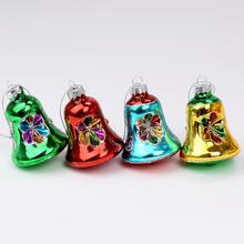 Skleněné zvonky v mixu vzorů, různé barvy.