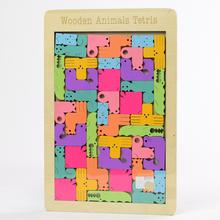 AKCIA!!!!Drevený TETRIS zvieratká - FLORASYSTEM