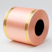 Oranžová smuteční stuha o rozměrech 80mm x 50m.