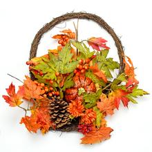 ZÁVES JESEŇ TEKVICA/LIST/ŠIŠKA 43CM - FLORASYSTEM