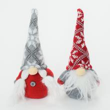 Vánoční dekorace - látkoví skřítci, 20 cm, mix barev.