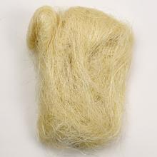 Bílý sisalový materiál 50g