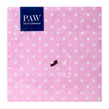 SDL066013 SERVÍTKY DOTS ROSA 3vrs/33x33cm 20ks - FLORASYSTEM