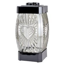 LAMPION GLAMOUR SRDCE MALÉ PLAST - FLORASYSTEM