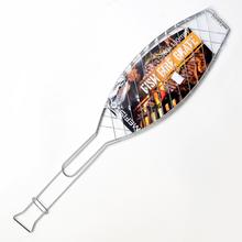 Gril na ryby s dlouhou rukojetí