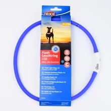 AKCIA!!Obojok SVIETIACI USB MODRÝ 70cm/10mm - FLORASYSTEM