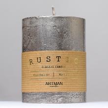 RUSTIC METALIC VAL.7X9 ŠAMPAŇ svíčka