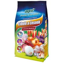 Hnojivo AGRO OM na cibuli a česneku 1kg v obalu.