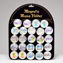 Magnetka s levandulí, mix 24 kusů.