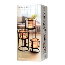 SVIETNIK HURRICANE LIGHT SET 3KS JANTAR 12/20/30cm - FLORASYSTEM
