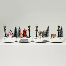 Vánoční dekorace s LED světlem, 4 různé varianty.