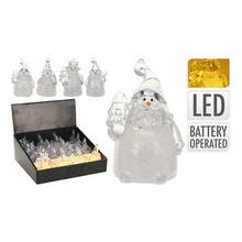 FIGÚRKA VIANOČNÁ 10CM 4ASS WW LED - FLORASYSTEM