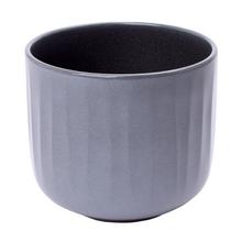 Obal Bagua v šedé barvě, keramický květináč.