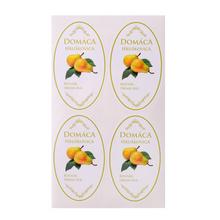 Samolepky na láhve s hruškovicí, 16 kusů v mixu.