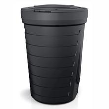 Černý sud na vodu IDRA210 s objemem 210L.