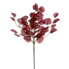 Umělé květy eukalyptus bordo 49 cm