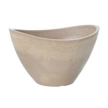 Mini miska taupe ve tvaru kapky, mrazuvzdorná.