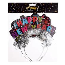 Papírová čelenka 'New Year' se dvěma kusy.