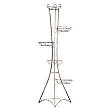 KW033 STOJAN NA 5 KVĚTŮ VĚŽ ZLATÁ 135cm - FLORASYSTEM