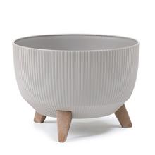 Mísa Roma Jumper v taupe barvě s nožičkami.