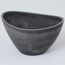 Mini miska šedá z umělého materiálu, mrazuvzdorná.