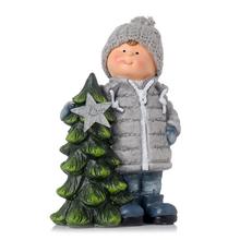 Chlapec se stromem LED polyrez