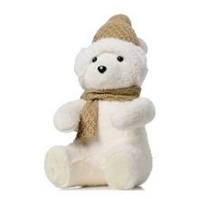 Medvěd sedící s čepicí