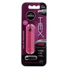Vůně do interiéru pevnácenaAROMA CAR HEX BUBBLE GUM