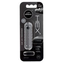 Aroma osvěžovač do auta HEX Silver