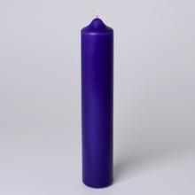 Fialová omšová svíčka 400g