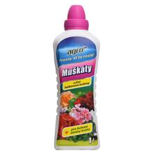 Hnojivo AGRO pro pelargonie a balkonové květiny v 1 litrovém balení.