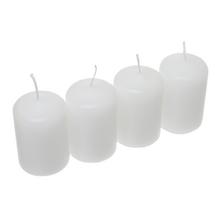 Bílé adventní svíčky 40/60