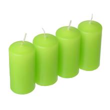 Sada zelených adventních svíček 40/80.