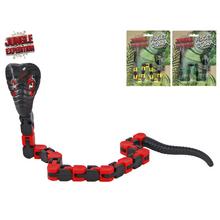 Hračkářská kobra s pohyblivými segmenty.