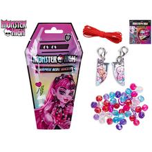 Sada na výrobu náramků přátelství MONSTER HIGH s korálky a doplňky.