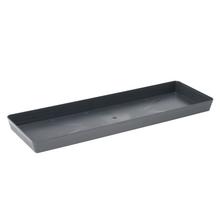 Miska pod květináč antracitová 50 cm