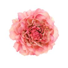 Umělá hlava pivoňky v tmavě růžové barvě, průměr 4 cm.